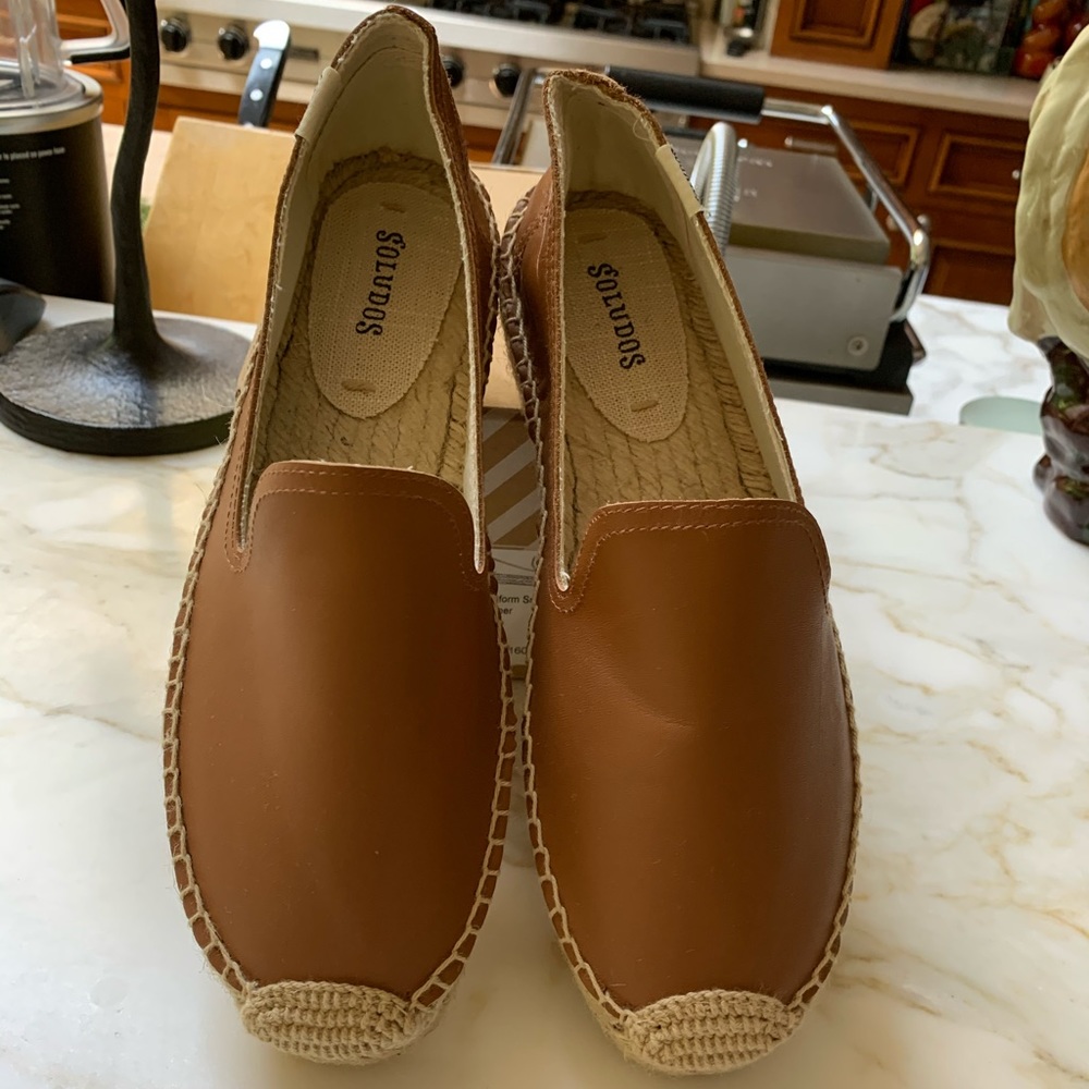 Soludos Platform Smoking Slipper